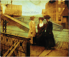 ©2010 Janet Maher, Three Women (including the author's gg grandmother)